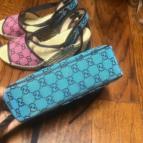 Gucci Wedges & Purse COMBO - Picture 7 of 7
